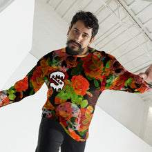 Load image into Gallery viewer, S.O.A.C Unisex Sweatshirt Skull and Roses