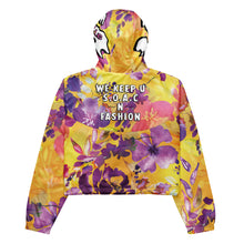 Load image into Gallery viewer, Women’s cropped windbreaker