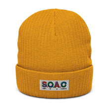 Load image into Gallery viewer, S.O.A.C Ribbed knit beanie