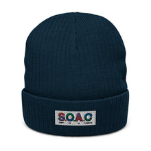 Load image into Gallery viewer, S.O.A.C Ribbed knit beanie
