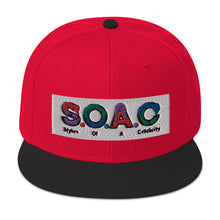 Load image into Gallery viewer, S.O.A.C Snapback Hat