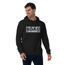 Load image into Gallery viewer, Unisex eco raglan hoodie