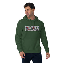 Load image into Gallery viewer, Unisex eco raglan hoodie