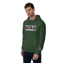 Load image into Gallery viewer, Unisex eco raglan hoodie