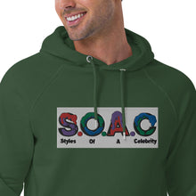 Load image into Gallery viewer, Unisex eco raglan hoodie