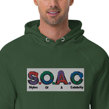 Load image into Gallery viewer, Unisex eco raglan hoodie