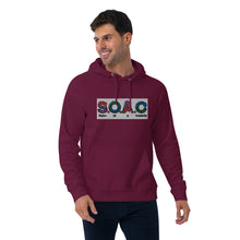 Load image into Gallery viewer, Unisex eco raglan hoodie