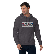 Load image into Gallery viewer, Unisex eco raglan hoodie